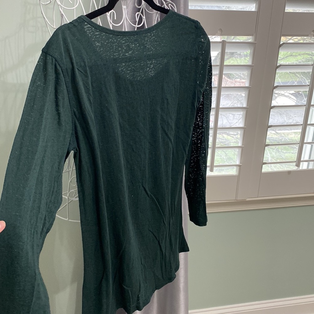 Earth Yoga Sustainable Organic Clothing Long Sleeve Tee - Picture 6 of 10